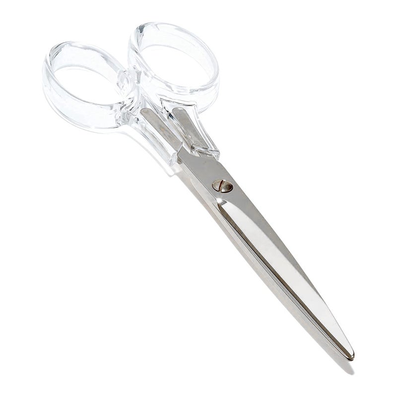 OfficeGoods 3 Piece Acrylic Desk Set - Includes Ruler, Staple Remover, Scissors - Functional & Elegant Desk Accessories - Stationary Tools for Home, Office, and School - Silver - Image 4